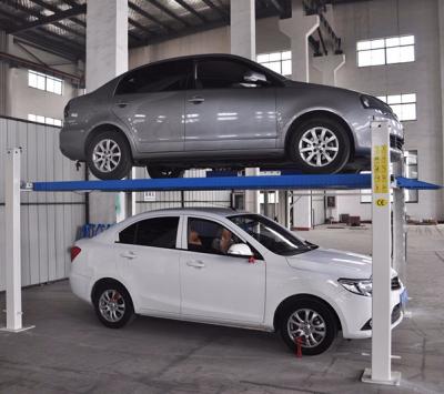 China Car Repair Maintenance Lifting 4 Post Car Lift Car Workshop Equipment Car Lift Four Post Mechanical Lift for sale