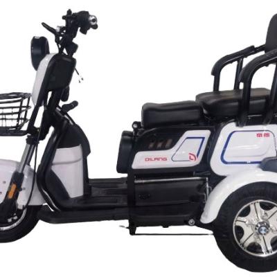 China Passenger Made In China 2021 Best Safety And Popular 60V 500W Electric Tricycle Cargo For Adults for sale