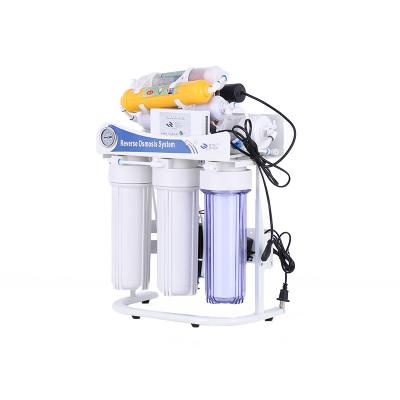 China Household 6 stage osmosis water filter system 50 gpd ro system water purifier for sale