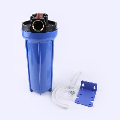 China Single Easy Operation PET/AS Material Sediment Water Filter Single Stage 10 Inch Water Filter for sale