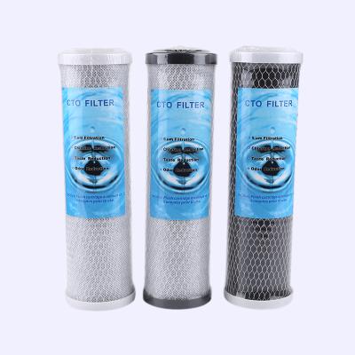 China Household PP Activated Carbon Filter Cartridge Water Filter Cartridge 10-20