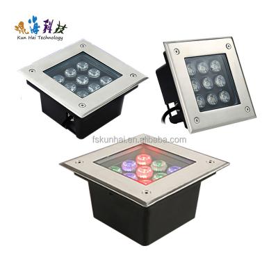 China Outdoor Square Garden LED Park Walkway Enclosed Light LED Buried Square Buried Light KH-WL-20--26 for sale