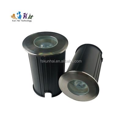 China Garden Modern Outdoor Square Recessed Foot Led Stair Step Wall Light LED Buried Lamp KH-BF-32 for sale