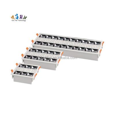 China Desk LED Embedded Line Adjustable Line Lights Lamp Strip Lights For Commercial Lighting KH-JNS-XTD-3C--10C for sale