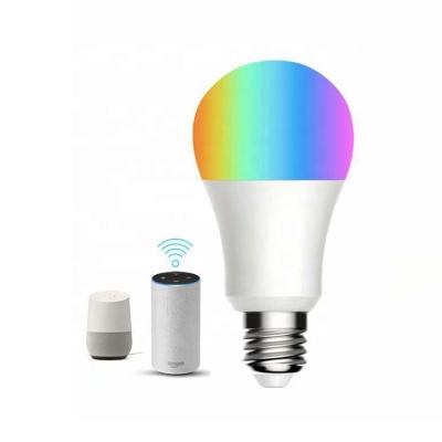 China Living Room WIFI Smart Home Lighting Dimmable RGBW Led Bulb for sale