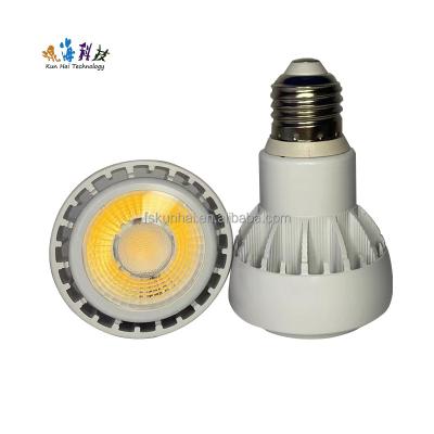 China Desktop PAR20 supermarkets led dimmable cob spotlights and non-dimmable spot lamp with side light KH-HD-PAR20-4 for sale