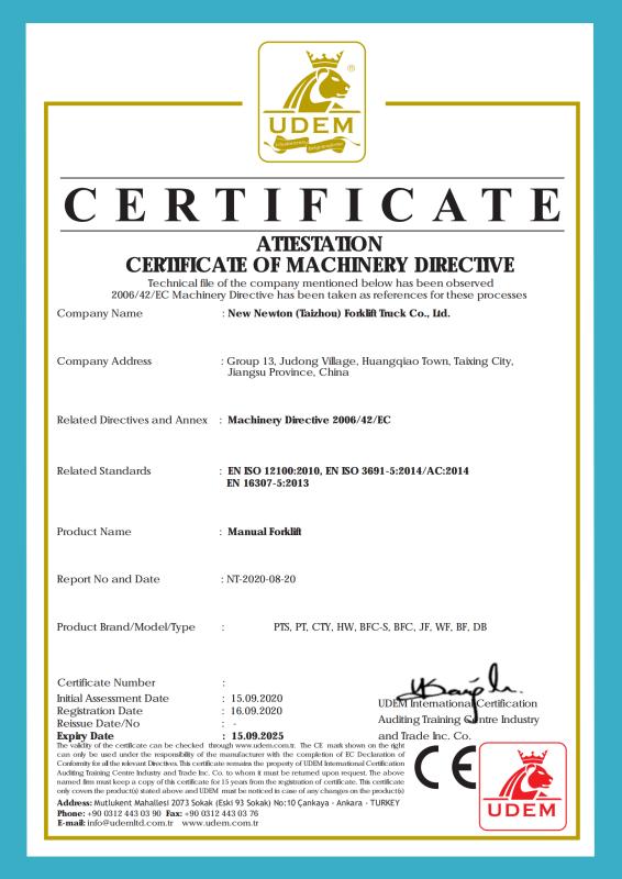 CE - New Newton International Trading (tianjin) Co., Ltd.