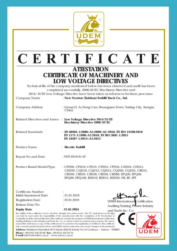 CE - New Newton International Trading (tianjin) Co., Ltd.