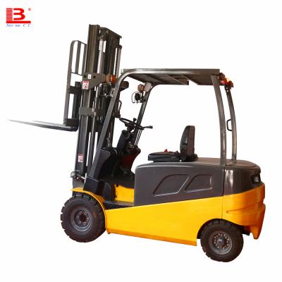 China Hotels China Supplier Ev Forklift 1ton 2ton 3ton Semi Automatic Electric Forklift Forklift for sale