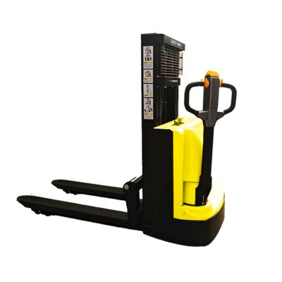 China Hotels electric pallet stacker for sale electric stacker walkie pallet stacker 1TON 1.5TON for sale