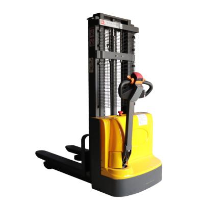 China Hotels 1.5ton electric pallet stacker for sale fully electric pallet stacker stacker for sale