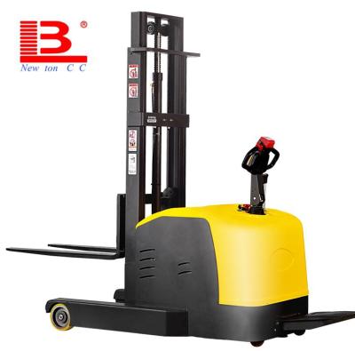 China New hotels newton forklift 2ton electric forward stacker no legs pallet truck stacker chinese hot sales for sale