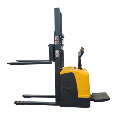 China Hotels electric pallet jack stacker straddle electric stacker forklift pallet truck stacker for sale