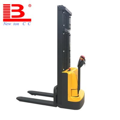 China Hotels Small Electric Stacker Electric Forklift 1ton 1.5ton 1.6m 3.5m On Sale for sale