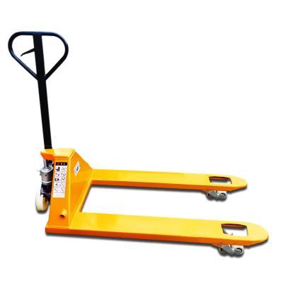 China High Quality Hand Held Hotels Manual Adjustable Forklift Forklift Ultralow Walkie 2ton Pallet Jack for sale