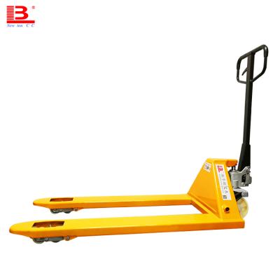 China Hotels 2ton 3ton 5ton Hydraulic Wheel Pallet Jack Truck Hand Nylon Pallet Truck for sale