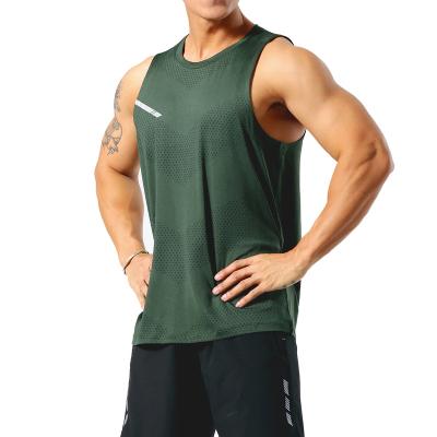 China Custom Breathable Quick Dry Basketball Tank Top For Men Breathable Basketball Tank Top for sale