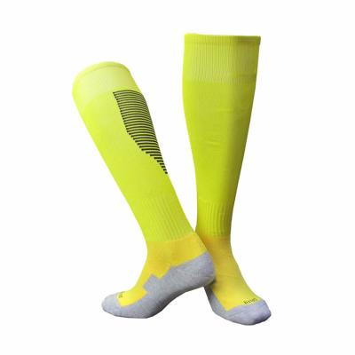 China Wholesale Antibacterial Mens Cotton Sports Socks Soccer Socks Non Slip Deodorant for sale