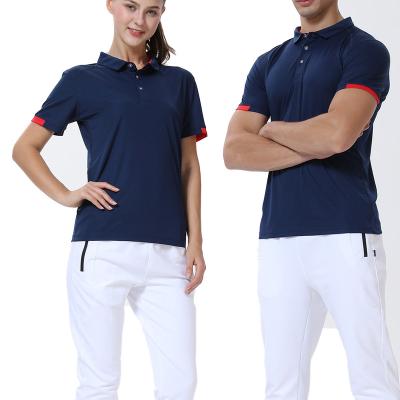 China Breathable Wholesale Golf Polo Shirt For Men Women Custom Logo Polo Shirt T-Shirt For Unisex for sale