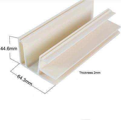 China Professional custom product mold FULGOR plastic pvc extrusion profile supplier for windows& doors for sale