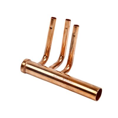 China Refrigeration Hardware Factory Convenient Divergence Capillary and Custom Made Non-Clogging Accessories Free Copper Pipe Tube Fluorine Refrigerator Fittings for sale