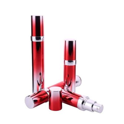 China LPI Red Base Personal Care 15ml 30ml 50ml Chinese Sale Airless Spray Pump Bottle for sale