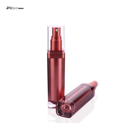 China Personal Care / Cosmetic PP High Quality Red Plastic Cosmetic Empty Lotion Pump Plastic Bottle for sale