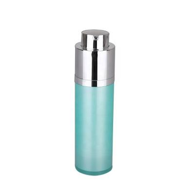 China Personal Care / Cosmetic OEM Accepted Custom Color Cosmetic Packaging 50ml Airless Pump Plastic Bottle for sale