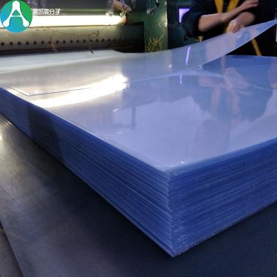 China Vacuum Forming Wholesale Customized Clear 1.0mm 1.5mm Rigid PVC Sheet 3x6ft For Garment Template for sale