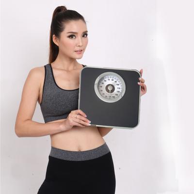 China Bathroom Scales Durable Hardware Stylish Analog Mechanical Dial Weight Scale 400 Pounds Capacity for sale