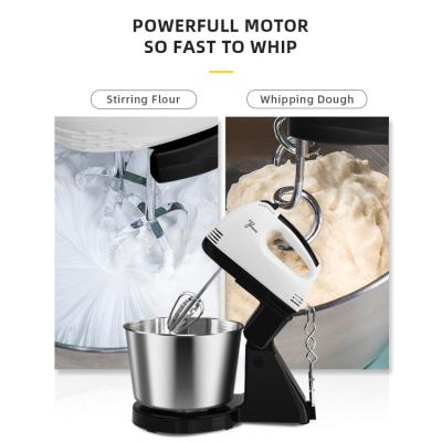 China Automatic Beater Ejector Button 7 Speed ​​Kitchen Appliances Food Hand Mixer Household Egg Beater for sale