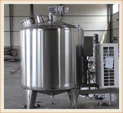 China Application direct milk cooling tank 1000 liters small for sale