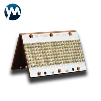 China UV LED Module 520W 3535 3W Quartz Lens LED Chip UV LED Module For Curing for sale