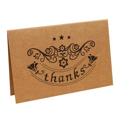 China China 300gsm Recycled Business Paper Small Size Thank You Cards Custom With Logo for sale