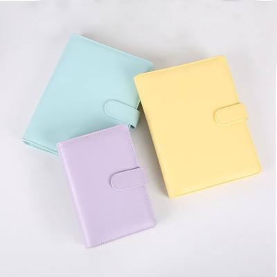 China Hardcover Grapefruit Imagination Planet Rabbit Buckle Color Three-Dimensional Magnetic Pages Hand Book Lovely Notepad Notebook for sale