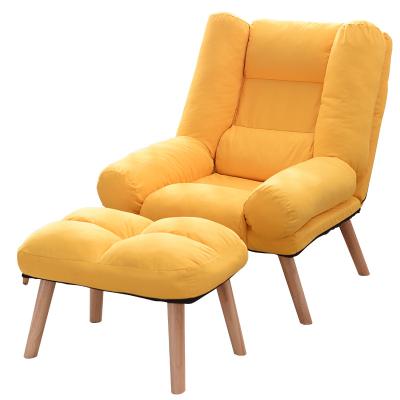 China (Size) Hot Selling Adjustable Fabric Armchair Sofa Recliner Lazy Chairs For Living Room Breastfeeding Chair for sale