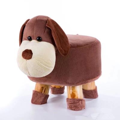 China Other Factory Hot Sale Baby Step Stool Animal Stools Form Wooden Ottoman Foot For for sale