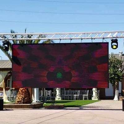 China Outdoor led events panels P3.91 pantalla LED video wall for outdoor exhibition for sale