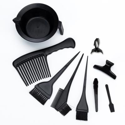 China Styling Barber Salon Hair Color Dye Tint Tool Kit Hairdressing Brush Bowl Hair Dye Tools Salon Promotion for sale