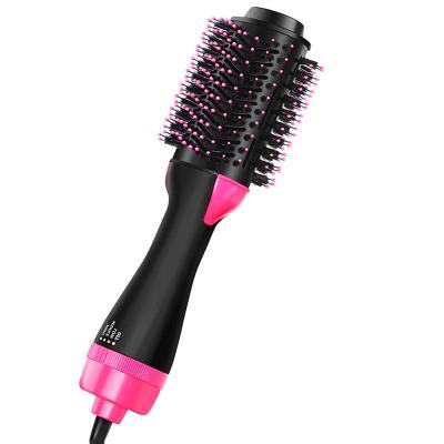 China Home Professional 4-in-1 Negative Ion Hot Airbrush Straightening Hair Brush Curling Dryer for sale