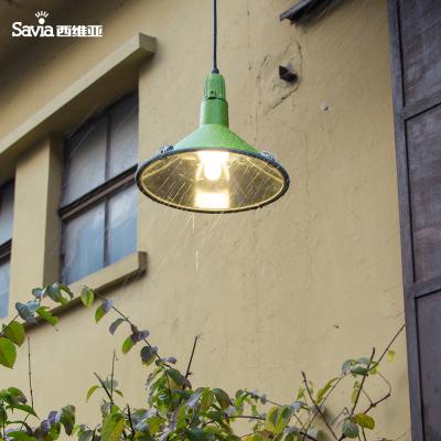 China Savia Residential Aluminum and Glass Modern E27 26W Indoor/Outdoor Waterproof IP44 Chandelier Handing Decorative Lamp Outdoor Pendant Light for sale