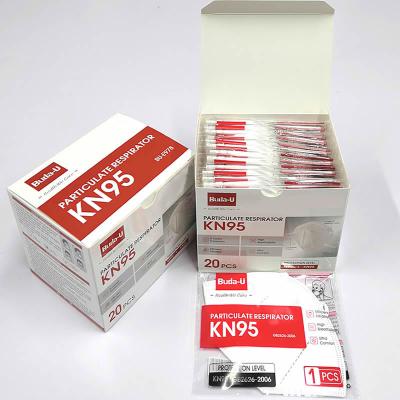 中国 Covidの保護レベルのための折るKN95微粒子のマスク 販売のため