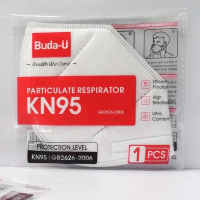 China Het vouwen van corpusculair het ademhalingsapparaatmasker van kn95 met Standaard buda-U bu-E978 van GB2626-2019 Te koop