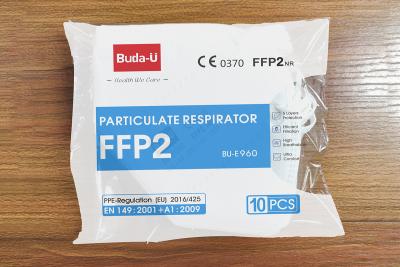 Cina Respiratore polverizzato non tessuto eliminabile della maschera di protezione del CE 0370 e di FDA, respiratore protettivo FFP2 con Earloops in vendita