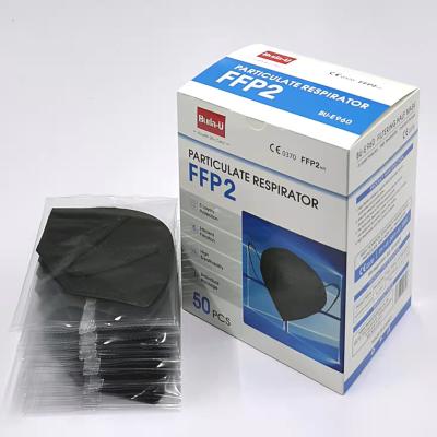 China Bu-E960 Beschikbaar Niet-geweven Gezichtsmasker, Ce 0370 van het het Ademhalingsapparaatmasker van FFP2 NR de Corpusculaire Hoge Filtratie en In te ademen Masker Te koop