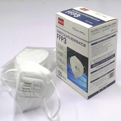 China Mascarilla no tejida de la tela, mascarilla disponible, máscara de polvo FFP3, FFP3 respirador de partículas CE0370, FDA en venta