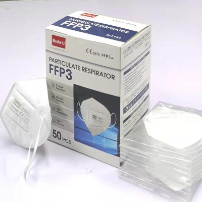 Chine Masque protecteur non-tissé jetable respirable, masque protecteur Valveless du respirateur FFP3 avec le tissu mou non-tissé et de Meltblown à vendre