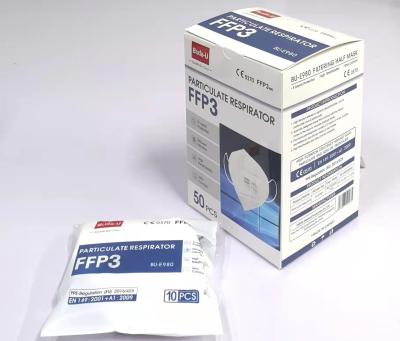 China Mascarilla de partículas disponible del respirador FFP3 con ganchos, nivel el ≥99% de la protección en venta