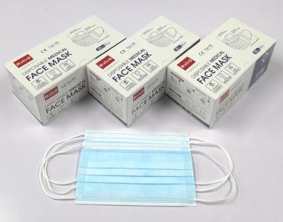 China High Filtration Rate Medical Disposable Face Mask En14683 Approved Te koop