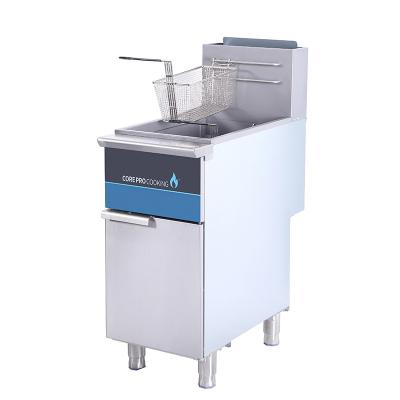 China Restaurant Hot Sale commercial Kitchen Equipment Stainless Steel Commercial Chips Chicken gas fryer for sale